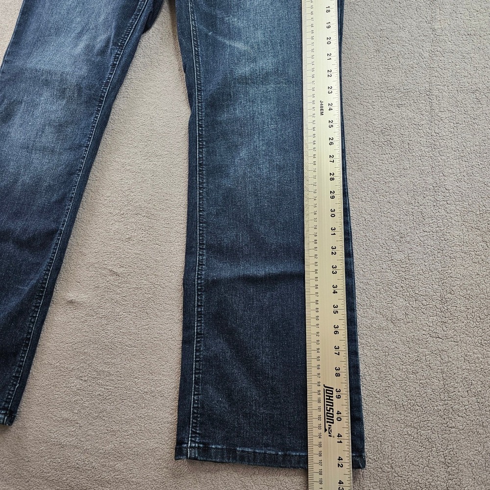 Simply Vera Vera Wang Bootcut Jeans Women's 16R‎ Blue Denim Dark Wash Stretch - Picture 2 of 15